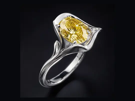 Cleared image of The Lily?s ring from the CWADM holdings shelf.